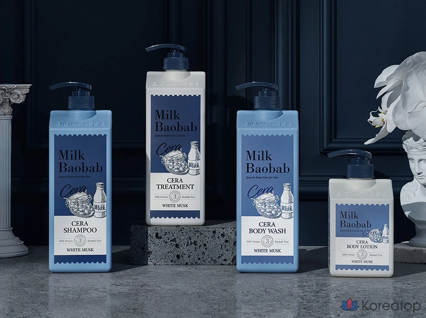 Шампунь Milk Baobab Sera Shampoo White Musk, 1.2 л, 1 шт.