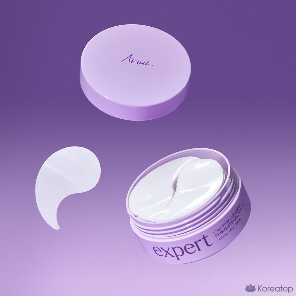 Патчи для глаз Ariul Expert Calcium Collagen Repair Eye Gel Patch, 60 шт.