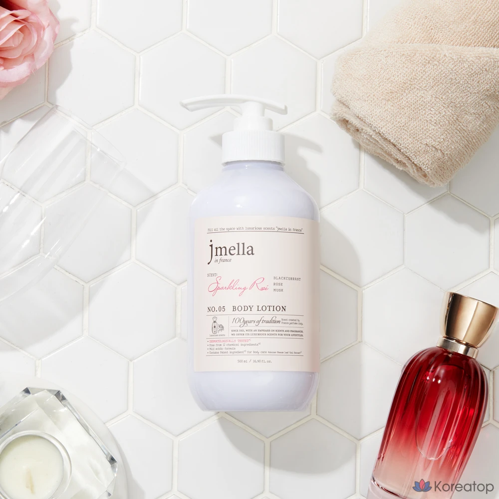 Лосьон для тела Jmella In France Body Lotion Sparkling Rose, 500 мл, 1 шт.