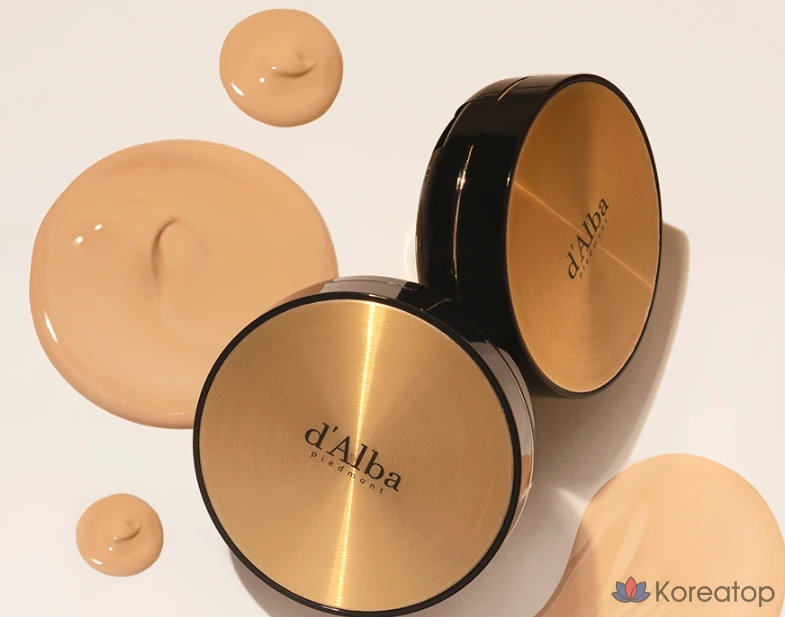 Кушон d'Alba Glow Fit Serum Cover Cushion, оттенок 23, 15 г, 1 шт., фото 9