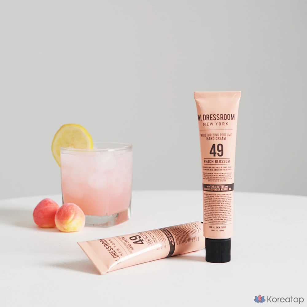 Крем для рук W.Dressroom Perfume Hand Cream 49 Peach Blossom, 50 мл, 1 шт.