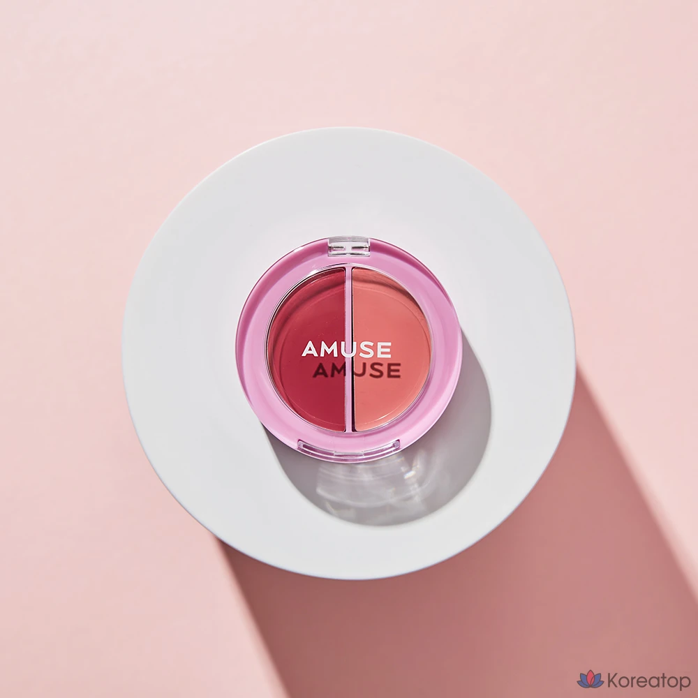 Бальзам для губ и щёк AMUSE Lip & Cheek Healthy Balm, оттенок 04 Grape, 3 г, 1 шт.