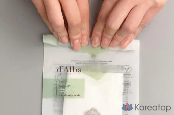 Тканевая маска для лица d'Alba White Truffle Double Mask, 4 шт.