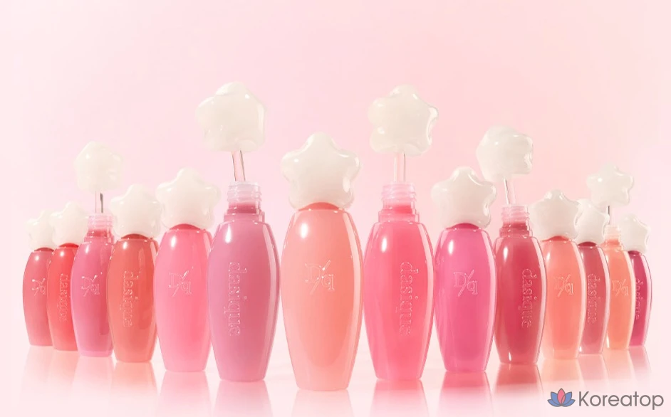 Блеск для губ Dasique Pure Water Lip Gloss, оттенок 03 Honey Peach, 1 шт., фото 6