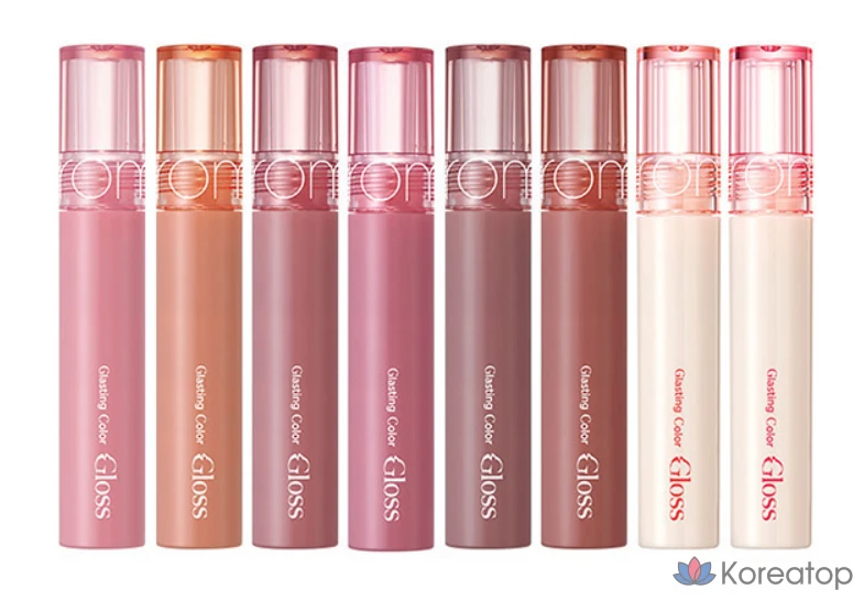Блеск для губ ROM&ND Glasting Color Gloss, оттенок 07 Spring Fever, 1 шт., фото 4