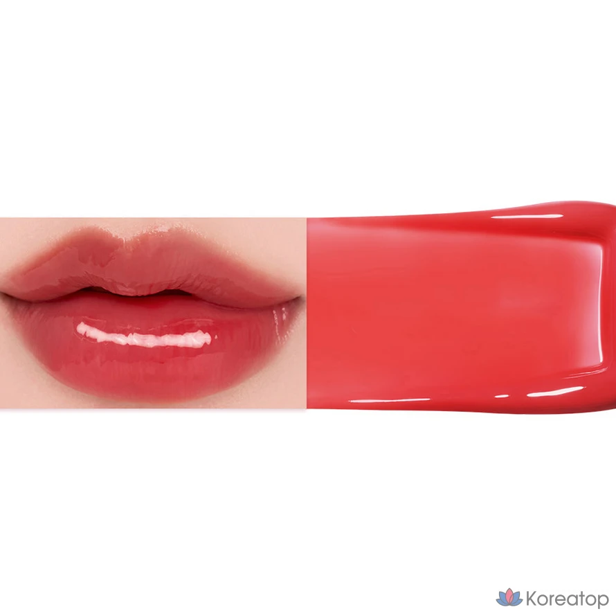 Блеск для губ ROM&ND Glasting Color Gloss, оттенок 07 Spring Fever, 1 шт., фото 8