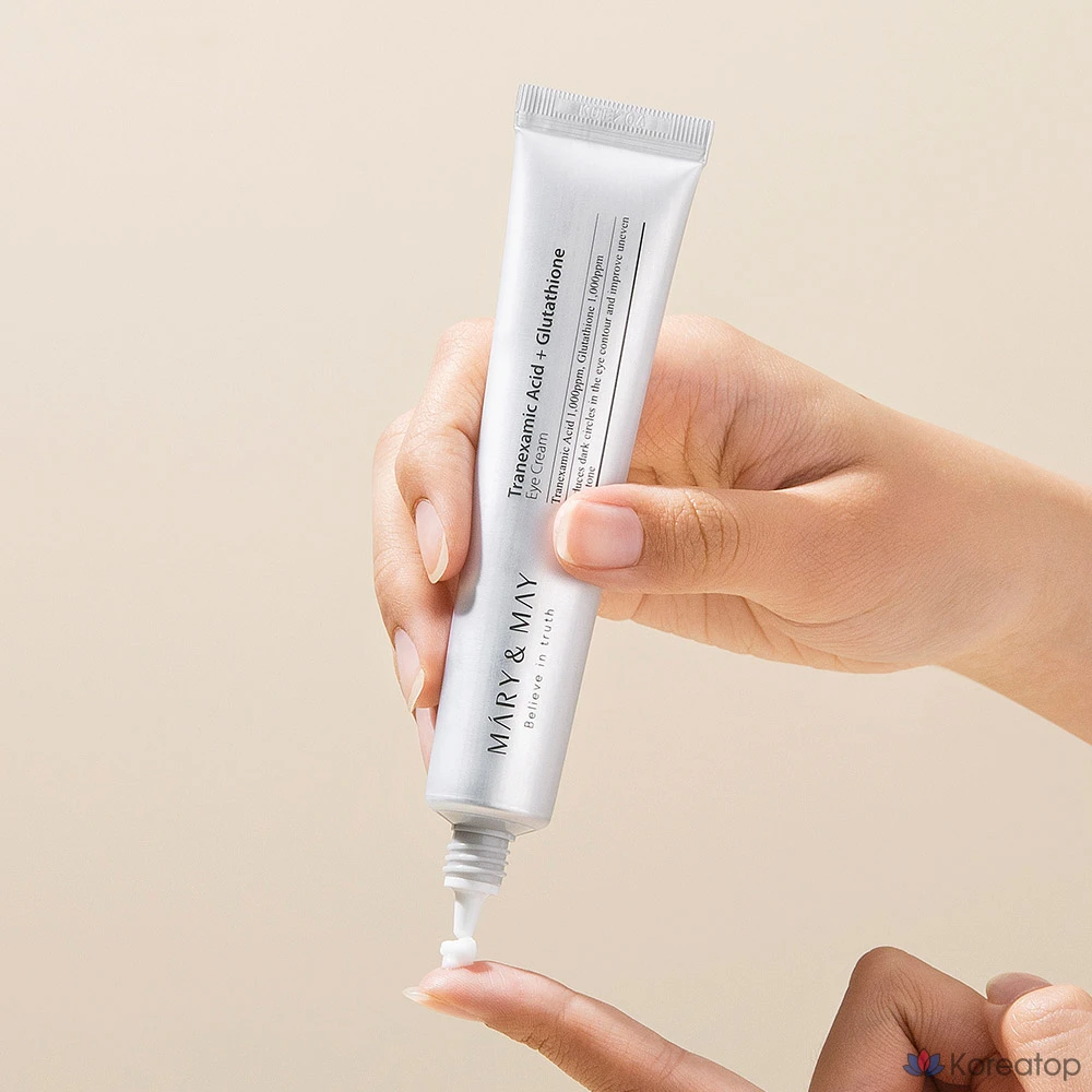 Крем для глаз Mary&amp;May Tranexamic Acid + Glutathione Eye Cream, 30 г, 1 шт.