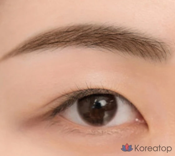Карандаш для бровей ROM&ND Han All Flat Eyebrow Auto Pencil, оттенок W1 Gentle Brown, 0.17 г, 1 шт.