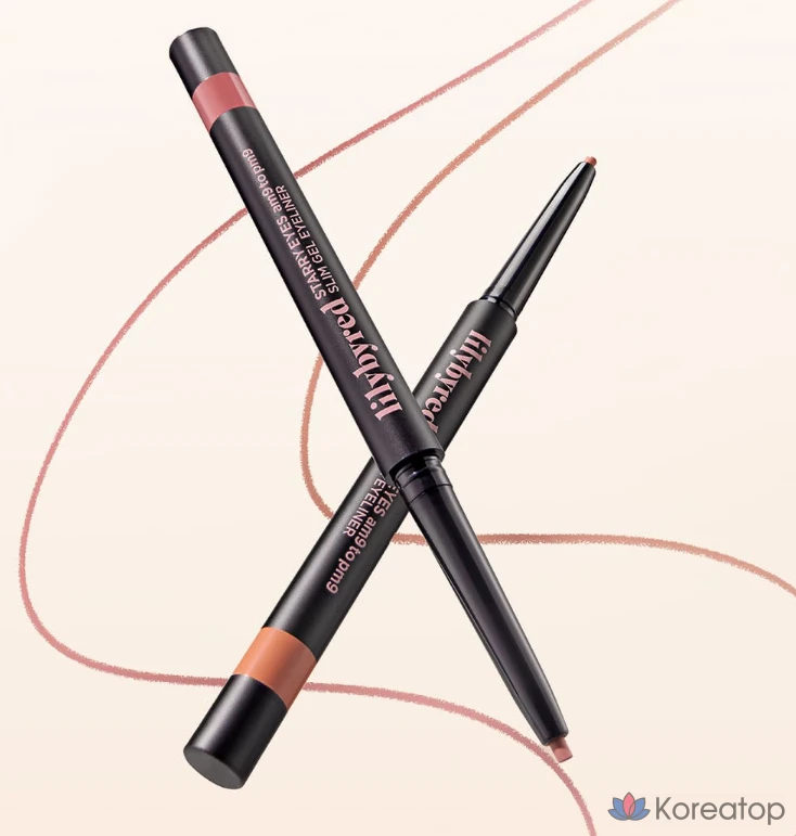 Гель-лайнер для глаз Lilybyred Stareyes 9to9 Slim Gel Liner, оттенок 07 Cold Rose, 0.14 г, 1 шт.