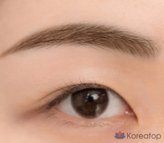 Карандаш для бровей ROM&ND Han All Sharp Eyebrow Auto Pencil, оттенок W1 Gentle Brown, 0.17 г, 1 шт.