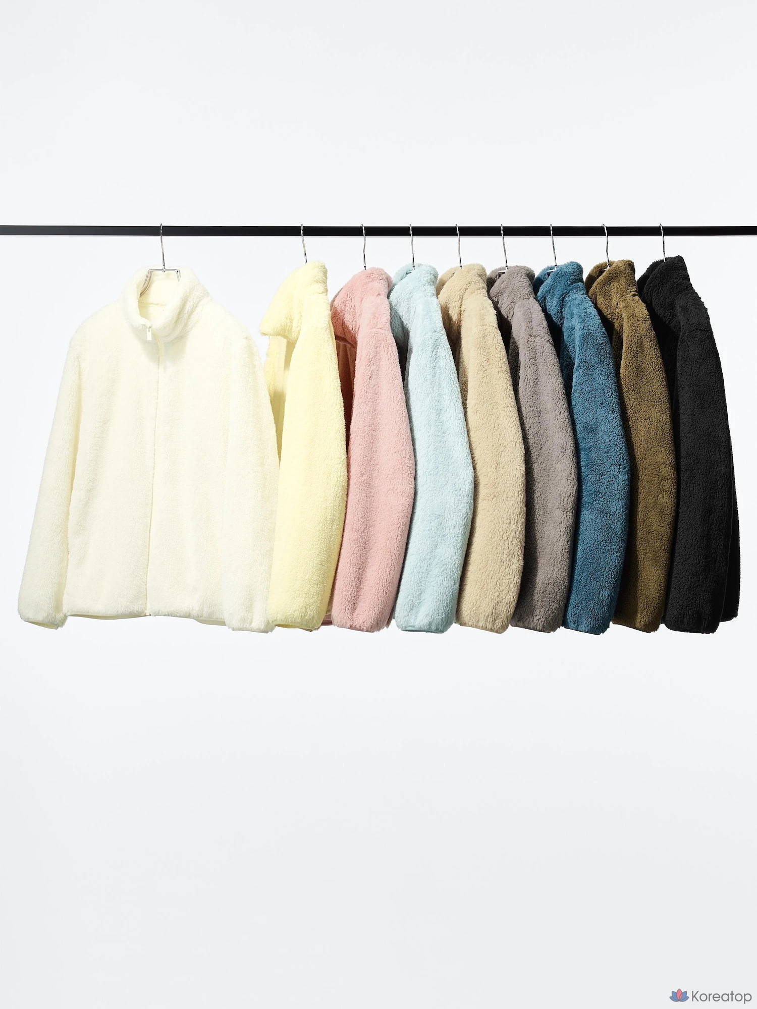 Куртка Uniqlo Fluffy Yarn Fleece Full-Zip Jacket