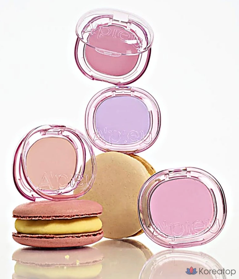 Румяна A'Pieu Juicy Pang Pastel Blusher, оттенок PK07 Pink Cotton, 3.7 г, 1 шт., фото 8