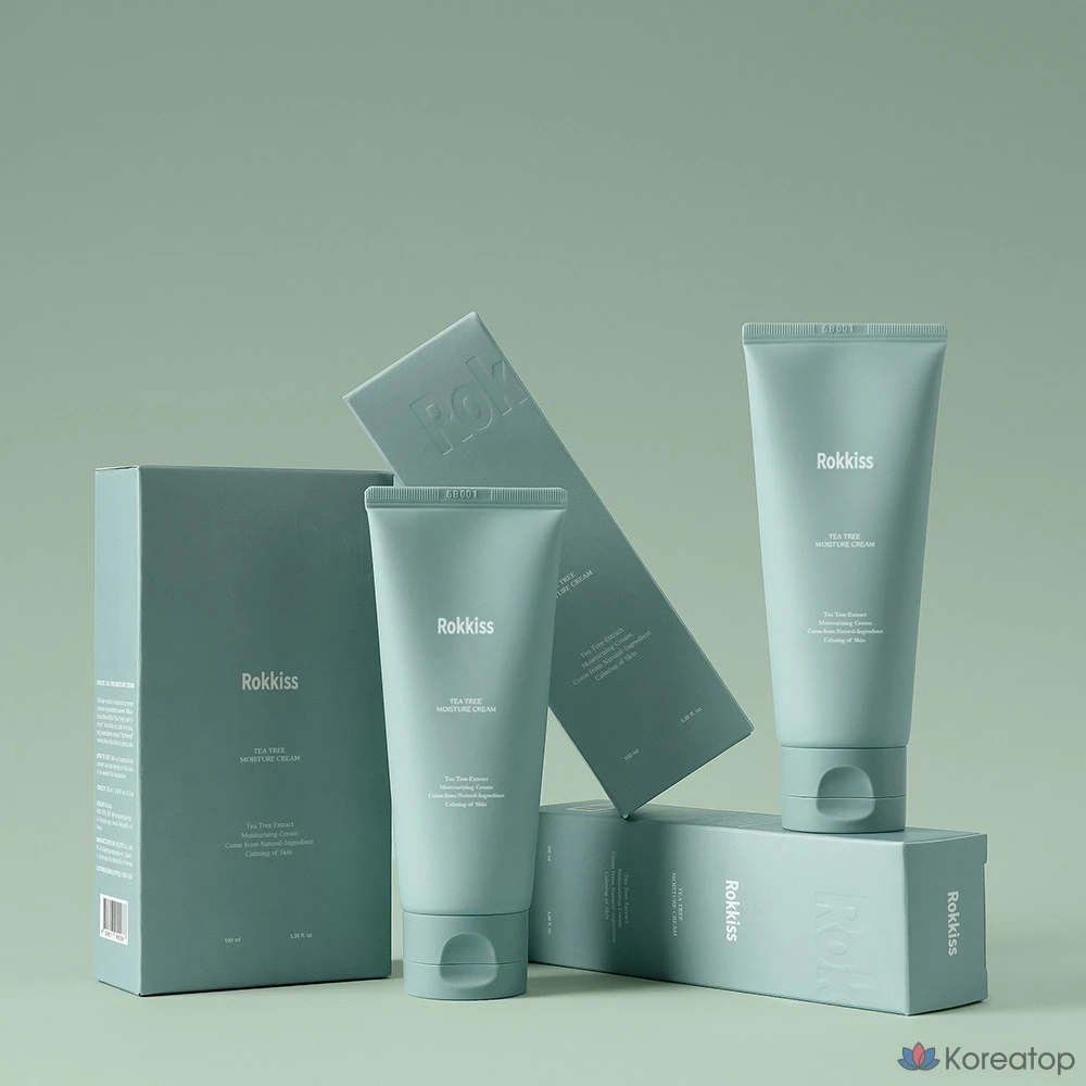 Увлажняющий крем Wonjin ROCKIS Tea Tree Moisture Cream, 100 мл, 1 шт.
