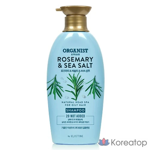 Шампунь Elastine Organist Rosemary &amp; Sea Salt Deep Cleansing Shampoo, 500 мл, 1 шт.