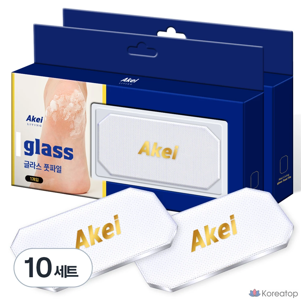 Пилинг для ног Akei Derma+ Living Glass Foot Peel, 10 шт.