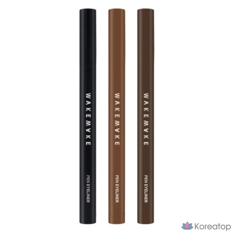 Айлайнер WAKEMAKE Cheolbyeok Pen Eyeliner, оттенок Dark Brown, 2 шт.