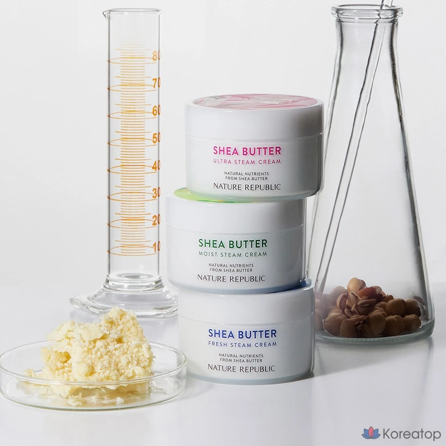 Крем для лица Nature Republic Shea Butter Moist Steam Cream, для нормальной и сухой кожи, 100 мл, 1 шт.