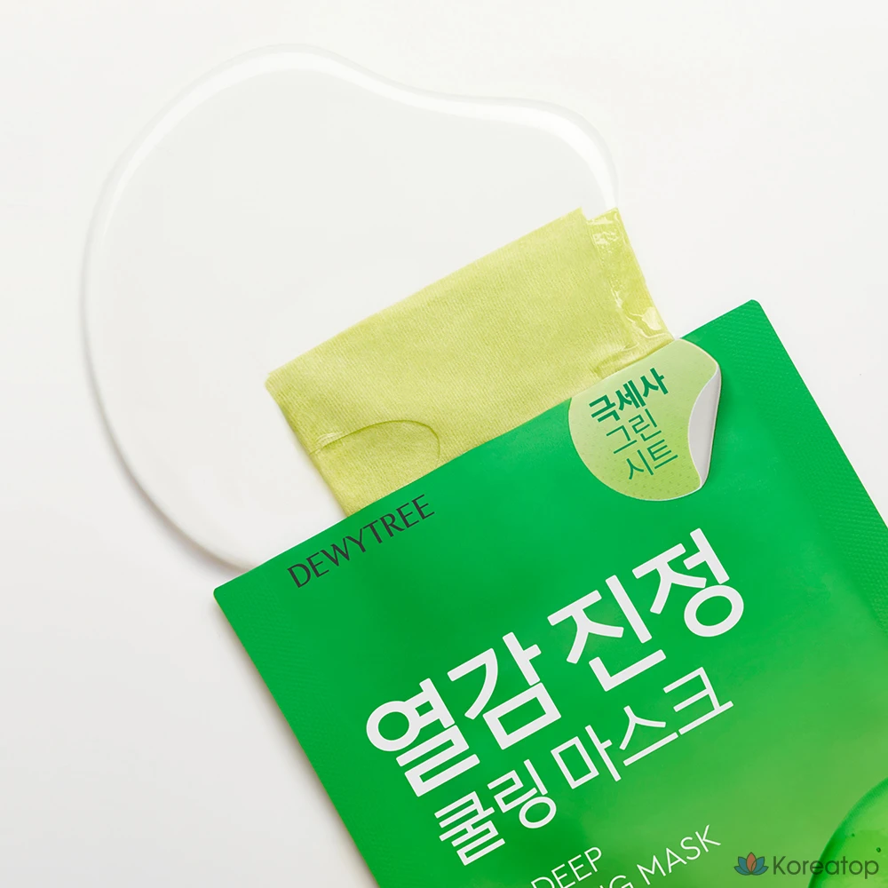 Тканевая маска для лица Dewytree AC Deep Soothing Mask, 20 шт., фото 5