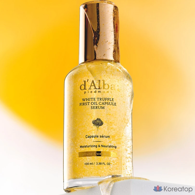 Сыворотка d'Alba White Truffle First Oil Capsule Serum, 100 мл, 1 шт.