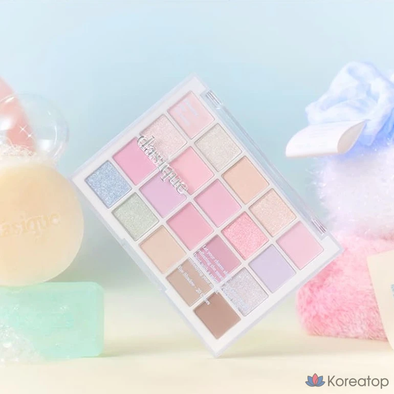 Палетка теней для век Dasique Mood Shadow Palette, оттенок 05 Cotton Powder, 10.5 г, 1 шт.