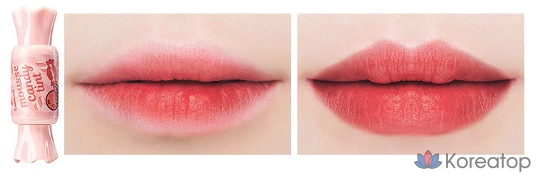 Тинт для губ The Saem Saemmul Mousse Candy Tint, оттенок 04 Grapefruit Mousse, 8 г, 1 шт.