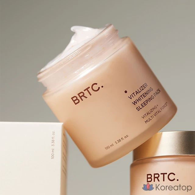 Ночная маска BRTC Vitalizer Whitening Sleeping Pack, 100 мл, 1 шт.
