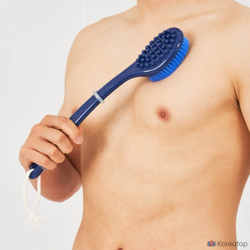 Боди-браш Akei Derma+ All-in-One Body Brush, оттенок Navy, 1 шт.