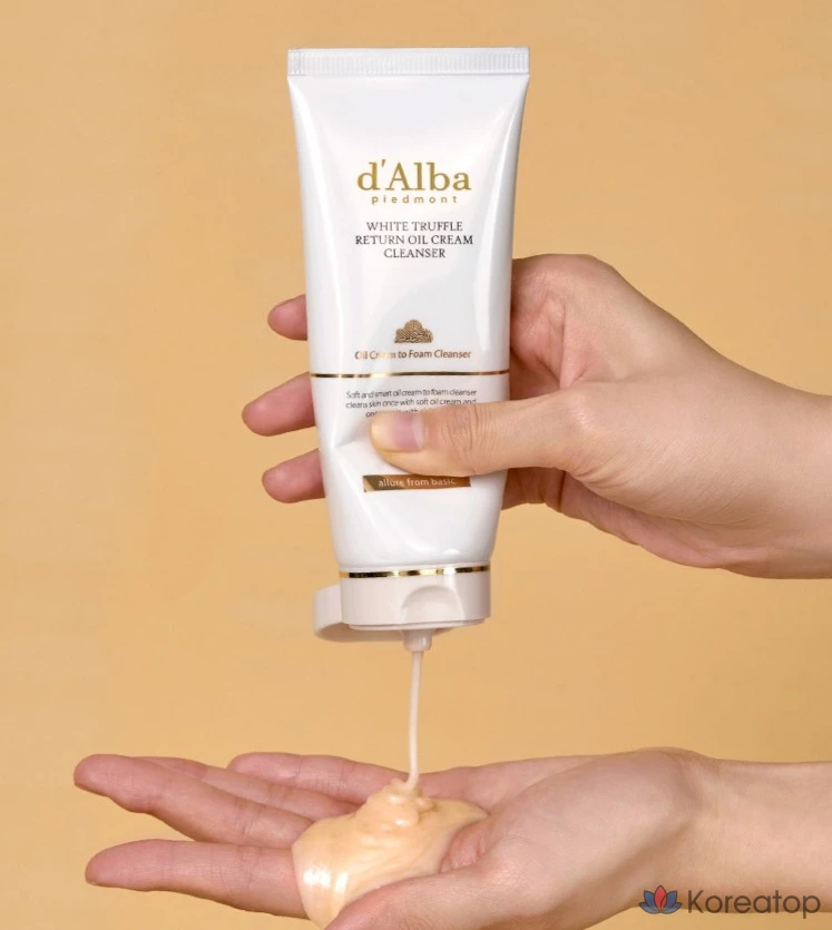 Очищающий крем d'Alba White Truffle Return Oil Cream Cleanser, 100 мл, 1 шт.