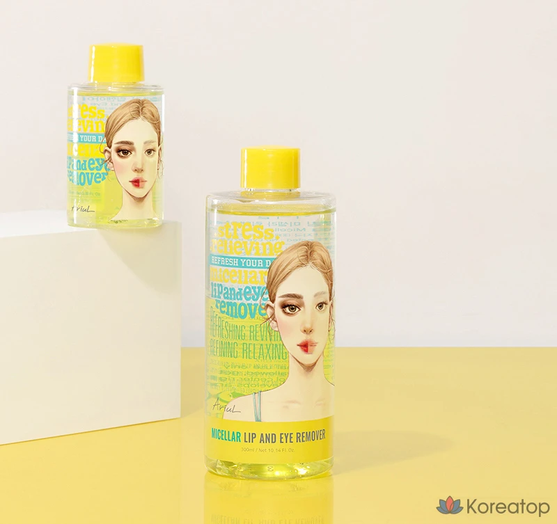 Мицеллярная вода для снятия макияжа с губ и глаз Ariul Stress Relieving Micellar Lip & Eye Remover, 100 мл, 1 шт.