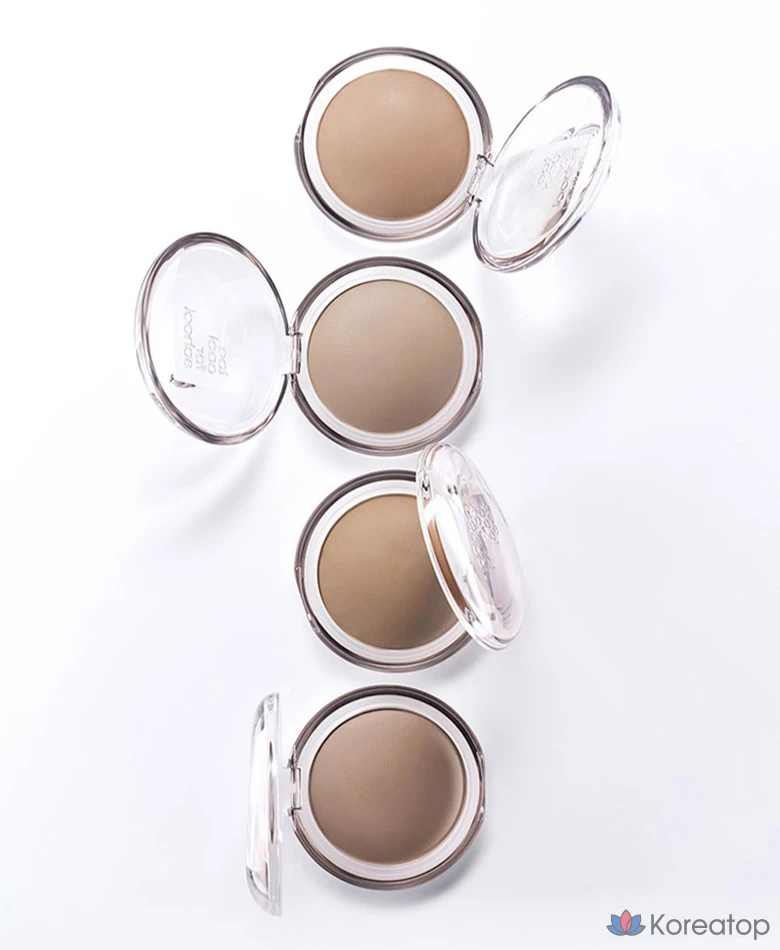 Пудра-компакт Too Cool For School Veiled Contour Powder, оттенок Fog Ash, 7.2 г, 1 шт., фото 4