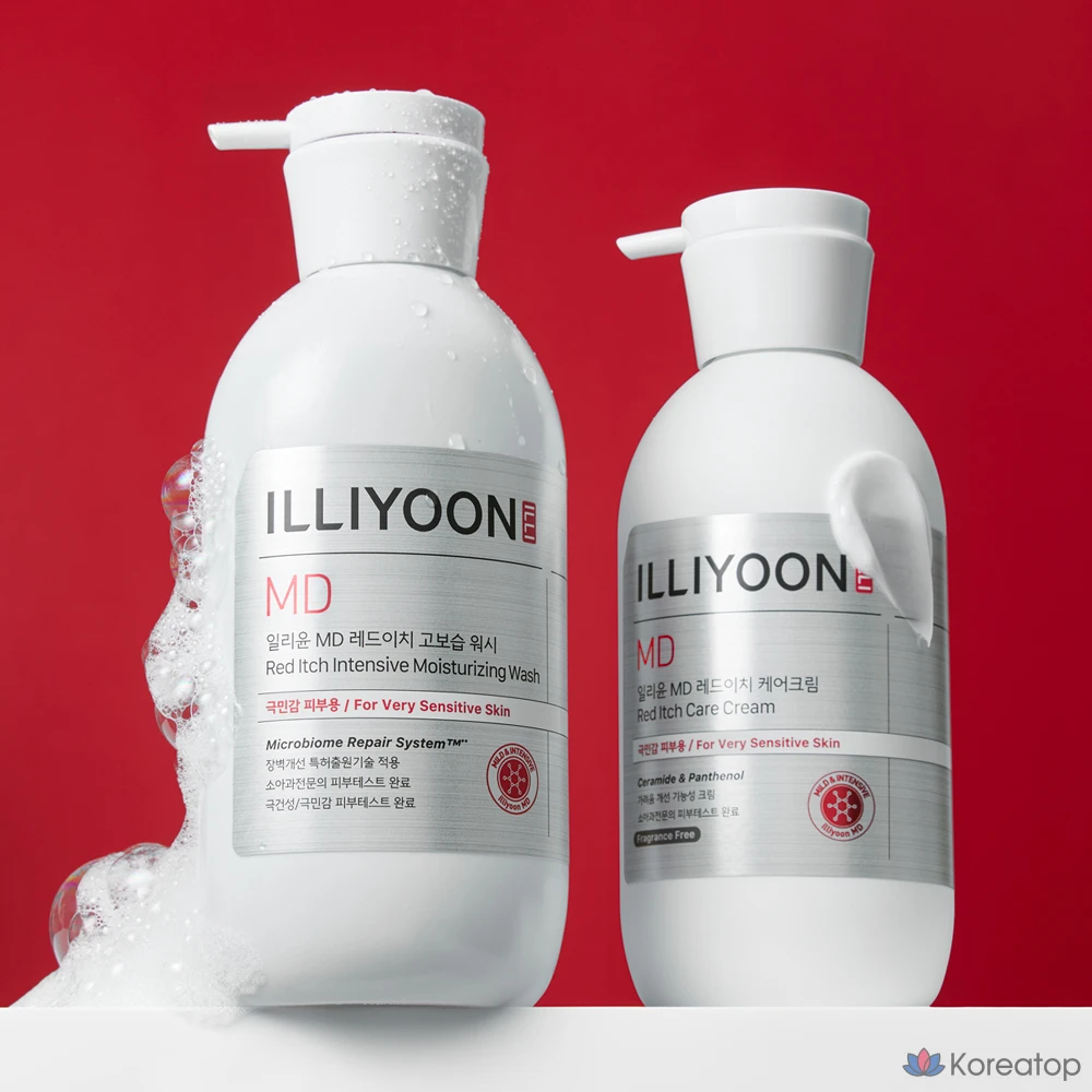 Очищающий гель ILLIYOON MD Red Ich High Moisture Wash, 470 г, 1 шт.
