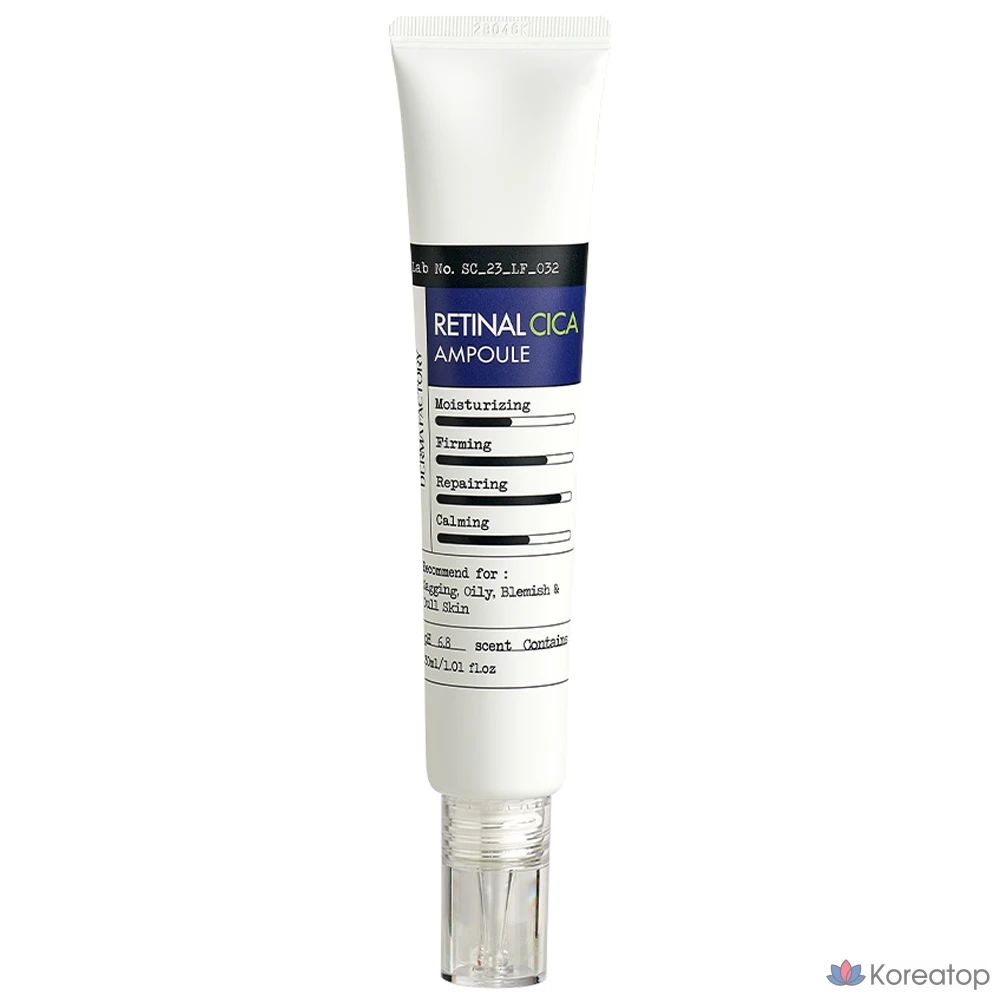 Ампульная сыворотка Derma Factory Retinal Cica Ampoule, 30 мл, 1 шт.