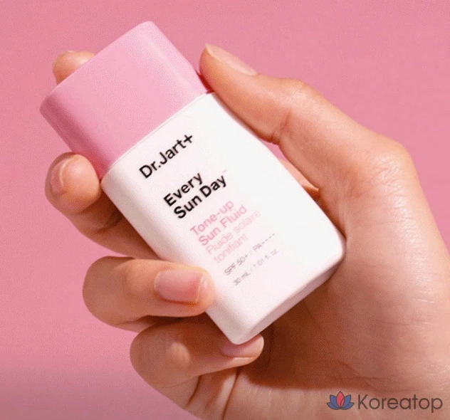 Солнцезащитный крем Dr. Jart+ Every Sun Day Tone-Up Sun Fluid SPF50+ PA++++, 30 мл, 1 шт.
