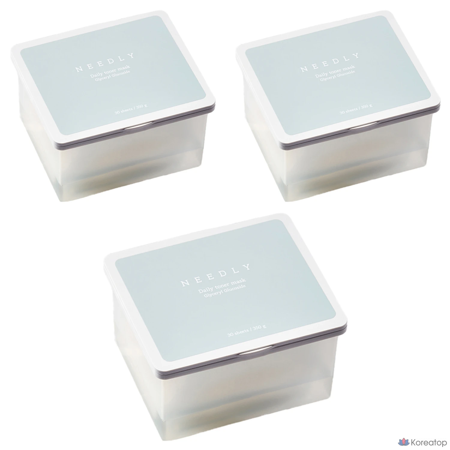 Тонер-маска Needly Daily Toner Mask, 350 г, 30 шт.
