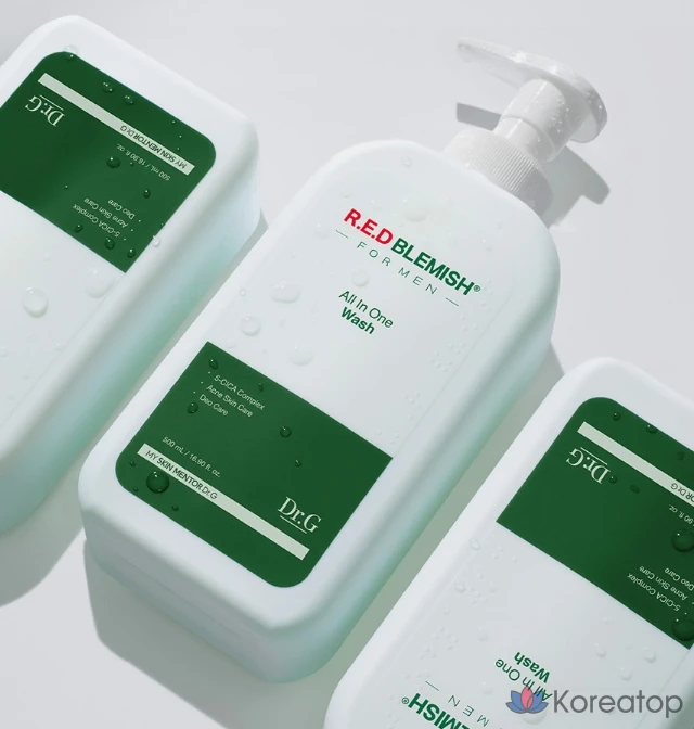 Гель для душа Dr. G Red Blemish For Men All-in-One Body Wash, 500 мл, 1 шт.