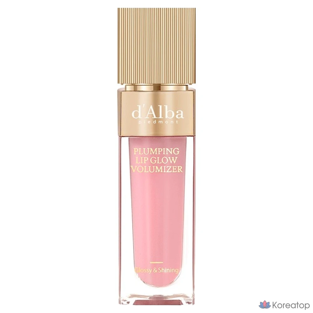 Бальзам для губ d'Alba Plumping Lip Glow Mood Volumizer, оттенок Pebble Pink, 5 мл, 1 шт.