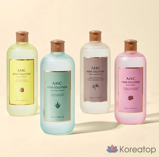 Тонер AHC Herb Solution Witch Hazel Toner, 500 мл, 1 шт.