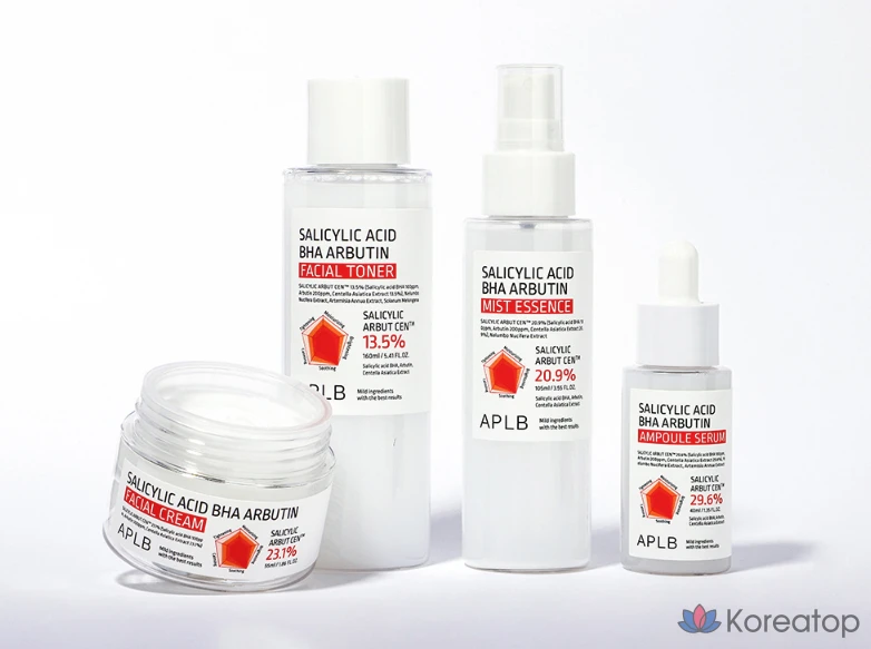 Ампульная сыворотка APLB Salicylic Acid BHA Arbutin Ampoule Serum, 40 мл, 1 шт.