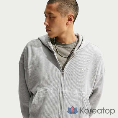 Худи на молнии мужской Nike Club Oversized Fleece Full Zip Reversible Hoodie, фото 6