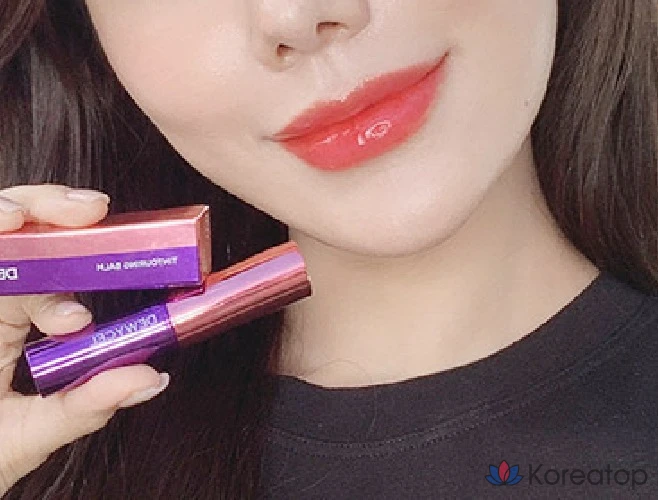 Бальзам-тинт для губ DEWYCEL Tintouring Tint Balm, оттенок Rare Coral, 4.5 г, 1 шт., фото 10