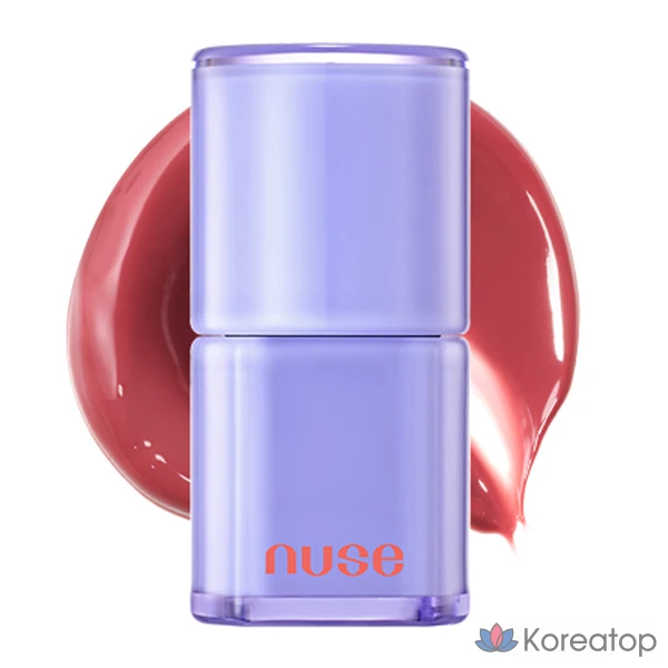Тинт для губ nuse Care Lip Tual Serum Tint, оттенок 02 By Sunset, 4.5 г, 1 шт.