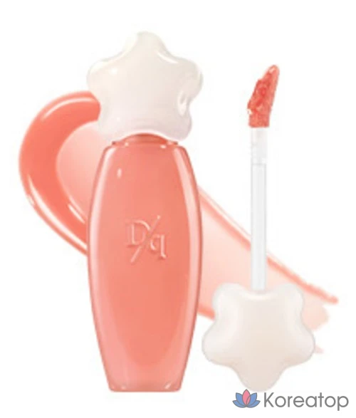 Блеск для губ Dasique Pure Water Lip Gloss, оттенок 02 Bear Pomelo, 1 шт., фото 2