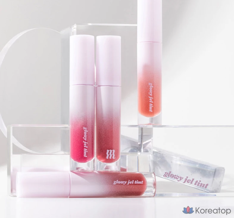 Тинт для губ MERZY Glowy Gel Tint, оттенок GJ2 Hati Apple, 4 мл, 1 шт., фото 6