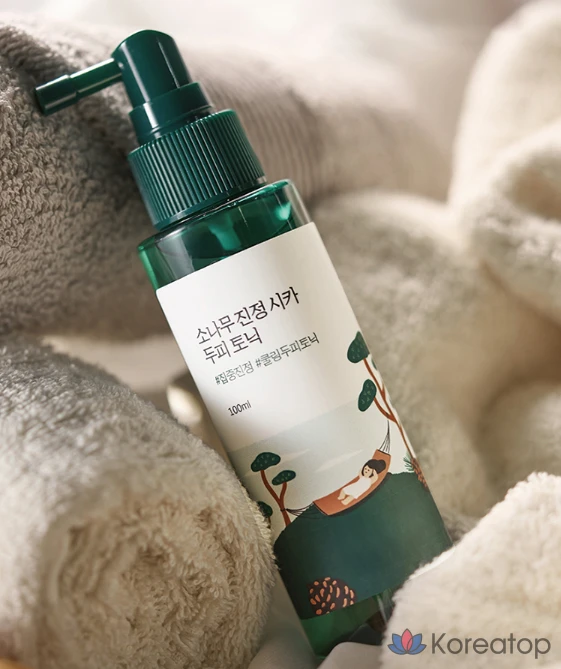 Тоник для кожи головы Round Lab Pine Calming Cica Hair Tonic, 100 мл, 1 шт.