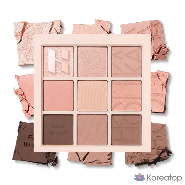 Палитра для век Holika Holika My Fave Mood Eye Palette, оттенок 12 Fall in Autumn, 1 шт., фото 2