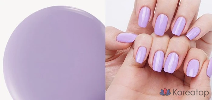 Лак для ногтей FMGT The Face Shop Easy Gel Nail, оттенок 15 Lilac Garden, 10 мл, 1 шт., фото 2