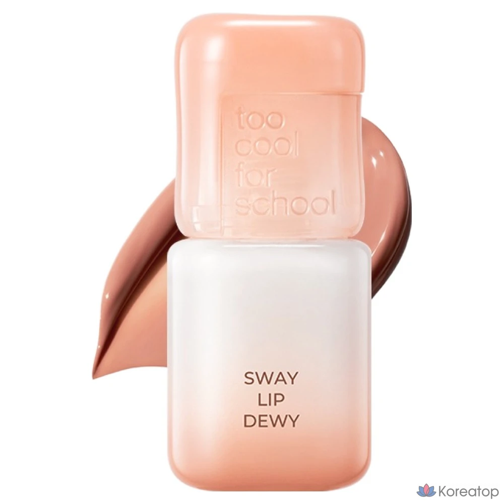 Тинт для губ Too Cool For School Sway Lip Dewy Tint, оттенок 01 Nudy Bear, 1 шт.