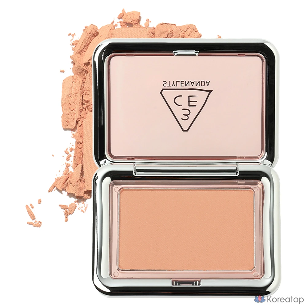 Пудра-бронзер 3CE New Take Face Powder Blusher, оттенок THEMOTION, 1 шт.