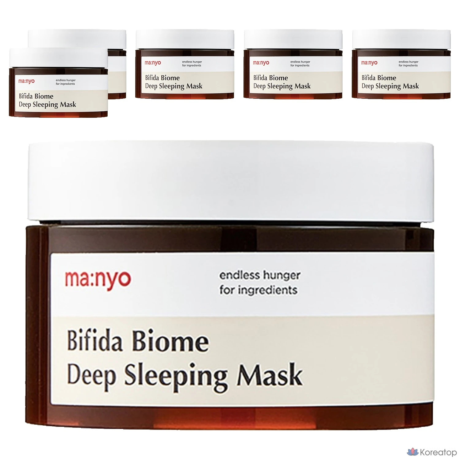 Сыворотка-маска для лица Manyo Bifida Biome Deep Sleeping Mask, 100 мл, 6 шт.