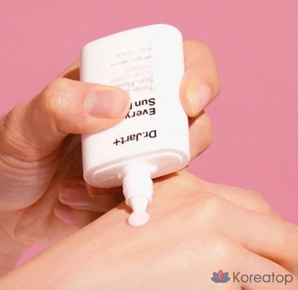 Солнцезащитный крем Dr. Jart+ Every Sun Day Tone-Up Sun Fluid SPF50+ PA++++, 30 мл, 1 шт.